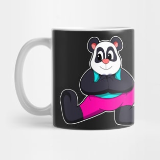 Panda at Yoga stretching exercises Mug